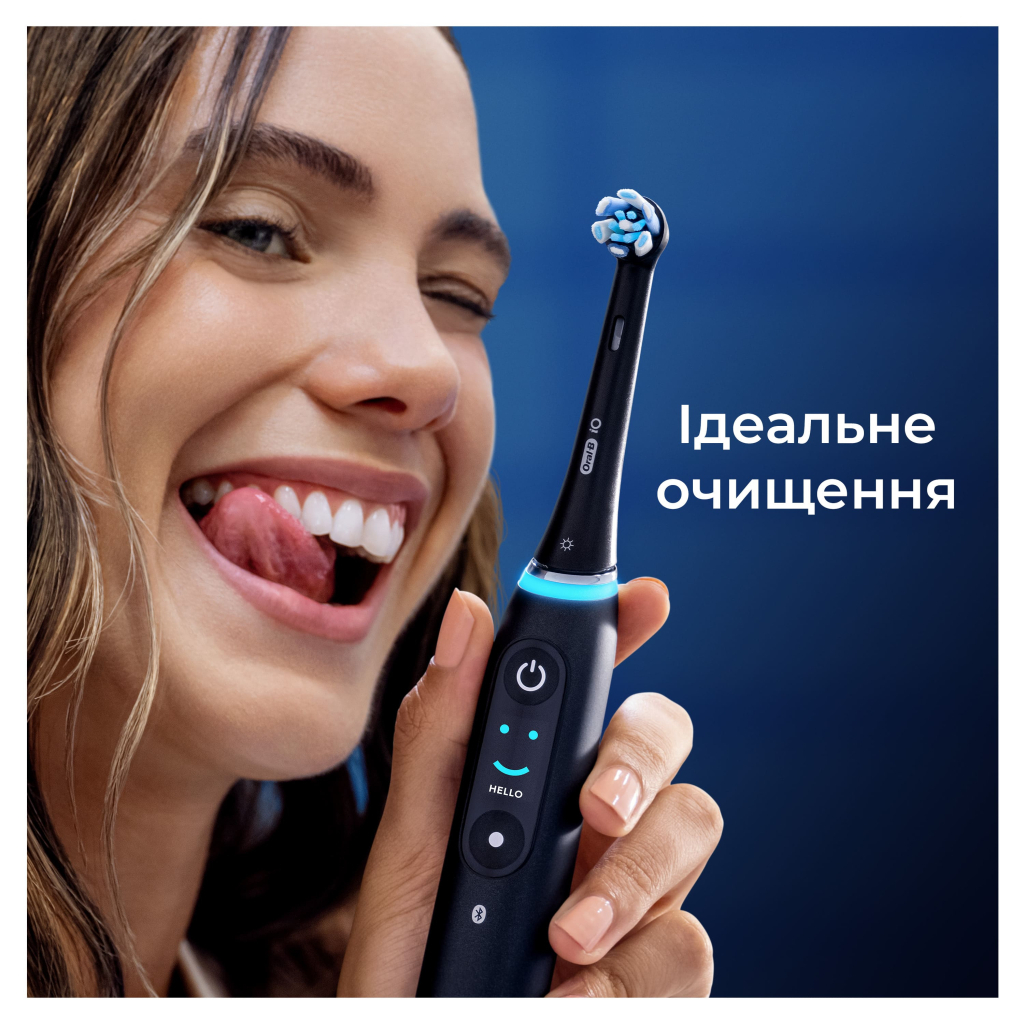 Насадка для зубної щітки Oral-B iO Блискуче відбілювання 4 шт (8700216199254) - зображення 9