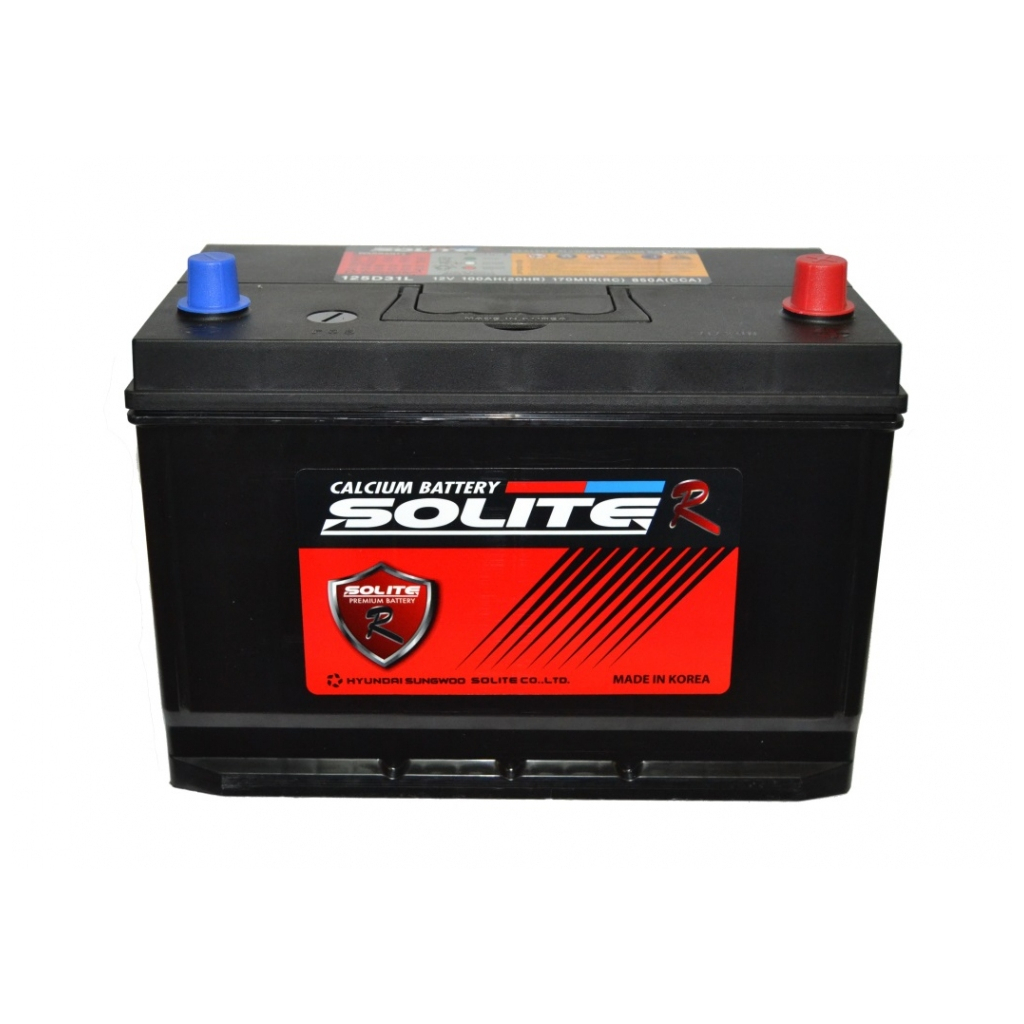 Акумулятор автомобільний Solite R 100Ah (125D31L) - зображення 1