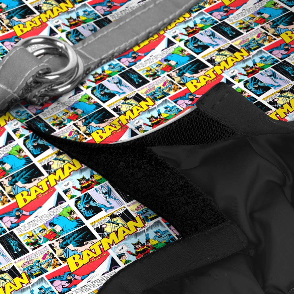 Шлея для собак WAUDOG Clothes з QR паспортом "Бетмен комікс" XS1 (1001-4005) - зображення 3