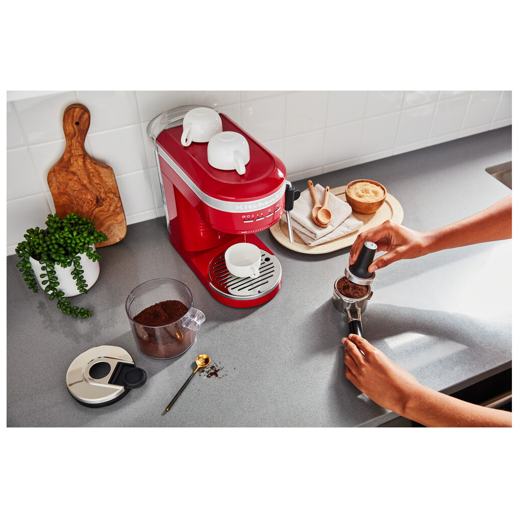 Ріжкова кавоварка еспресо KitchenAid 5KES6503EER - зображення 10