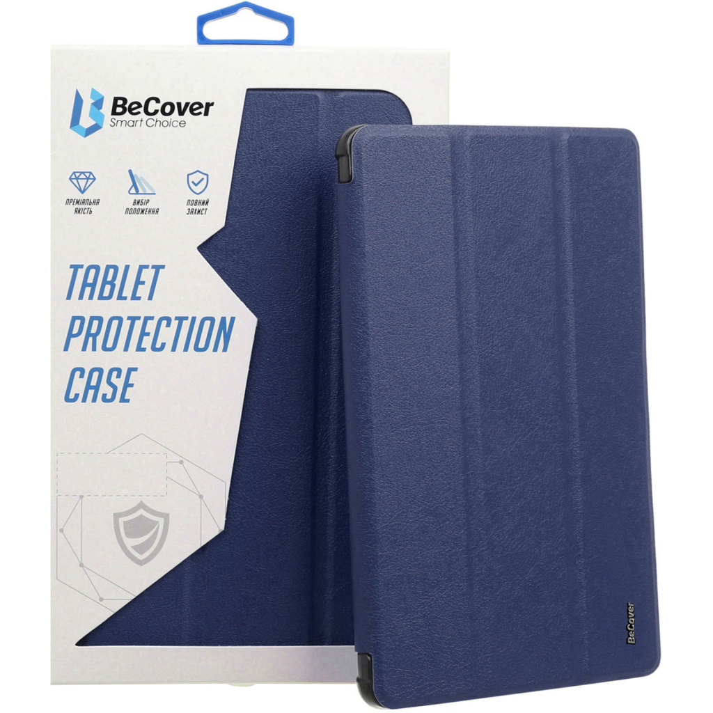 Чохол до планшета BeCover Smart Case Samsung Galaxy Tab S10 FE Plus (SM-X620/SM-X626) 13.1" Deep Blue (713382) - изображение 11