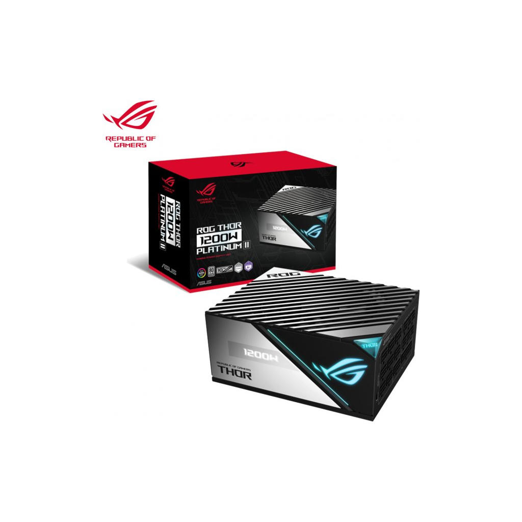 Блок живлення ASUS 1200W ROG THOR (ROG-THOR-1200P2-GAMING) - зображення 9