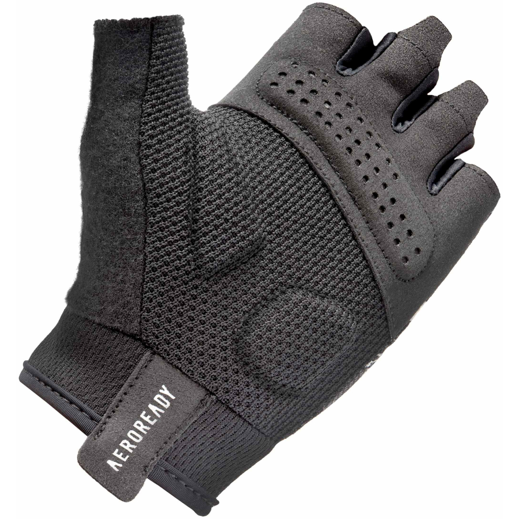 Рукавички для фітнесу Adidas Essential Training Gloves ADGB-15002AB чорний, сірий M (885652026956) - изображение 3
