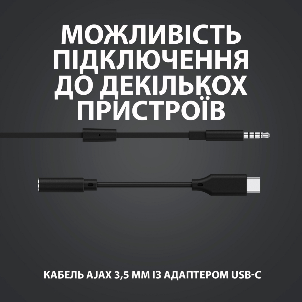 Навушники Logitech G333 Black (981-000924) - зображення 3
