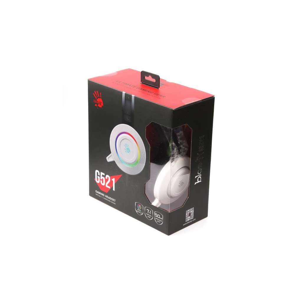 Навушники A4Tech Bloody G521 White - зображення 6