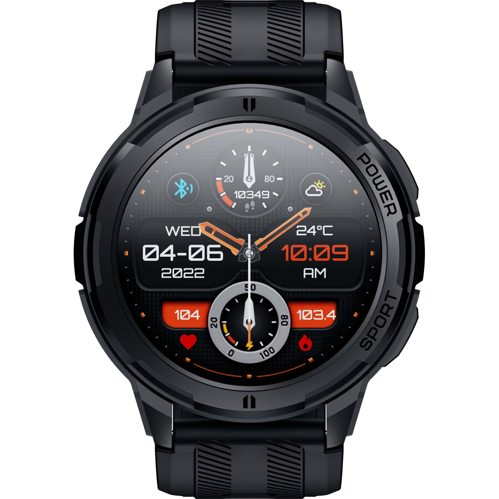Смарт-годинник OUKITEL BT10 Black (BT10_black) - изображение 2