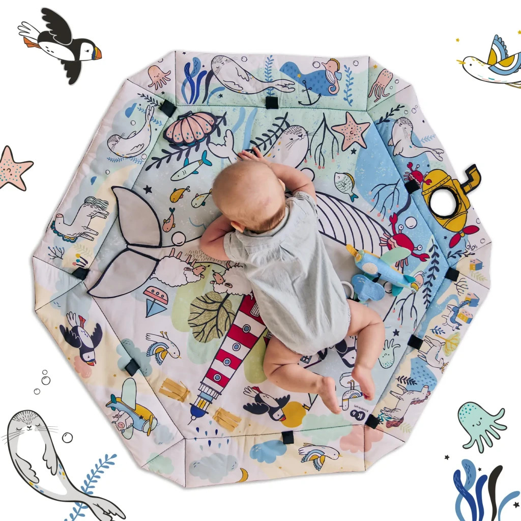 Дитячий килимок Kinderkraft Smartplay Sea (5902533921393) - изображение 3