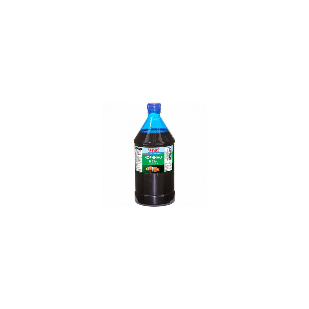 Чорнило WWM HP 22/134/121 1000г Cyan (H35/C-4) - зображення 1