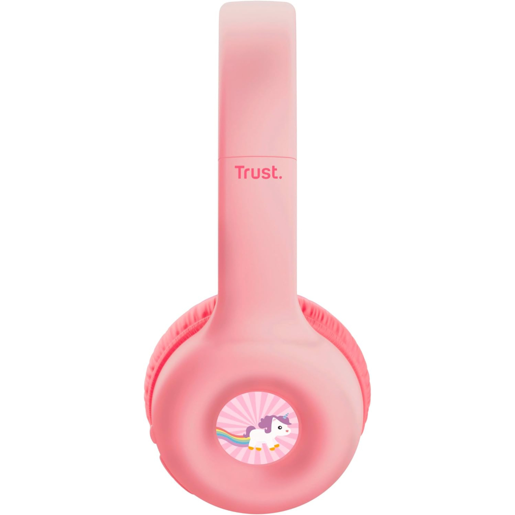 Навушники Trust Nouna Kids Wireless Pink (25274) - зображення 10