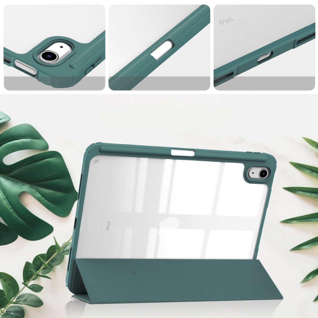 Чохол до планшета BeCover Soft Edge BeCover Apple iPad 10.9" 2022 Dark Green (709182) - зображення 4