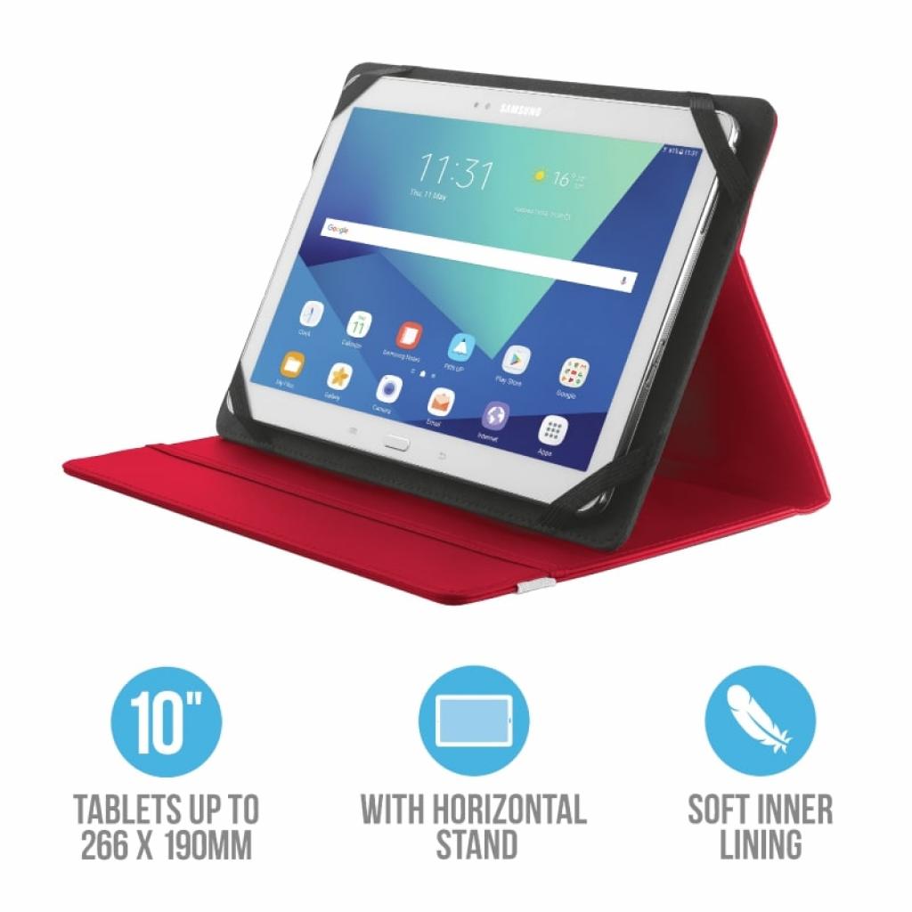 Чохол до планшета Trust 10" Primo Folio Case, Red (20316_TRUST) - зображення 9
