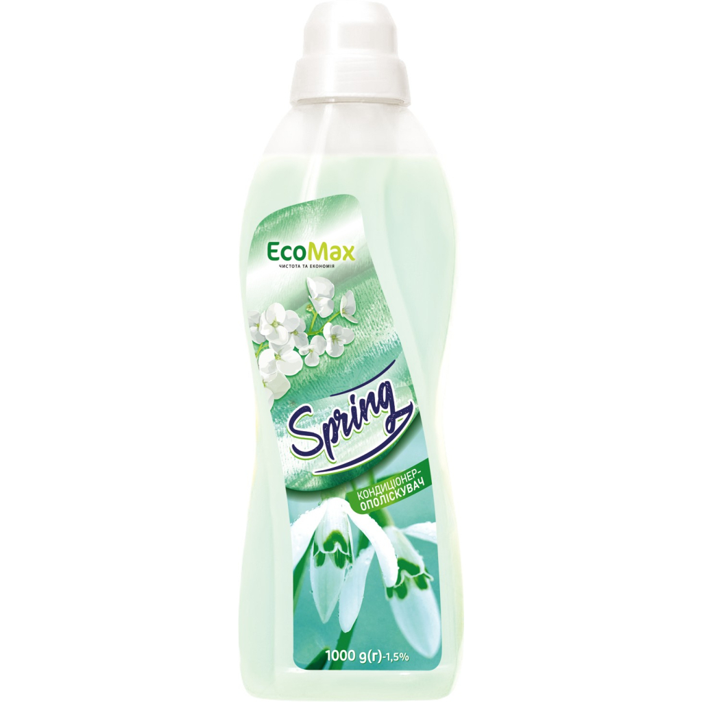 Кондиціонер для білизни EcoMax Spring 1 кг (4820217131566) - зображення 1