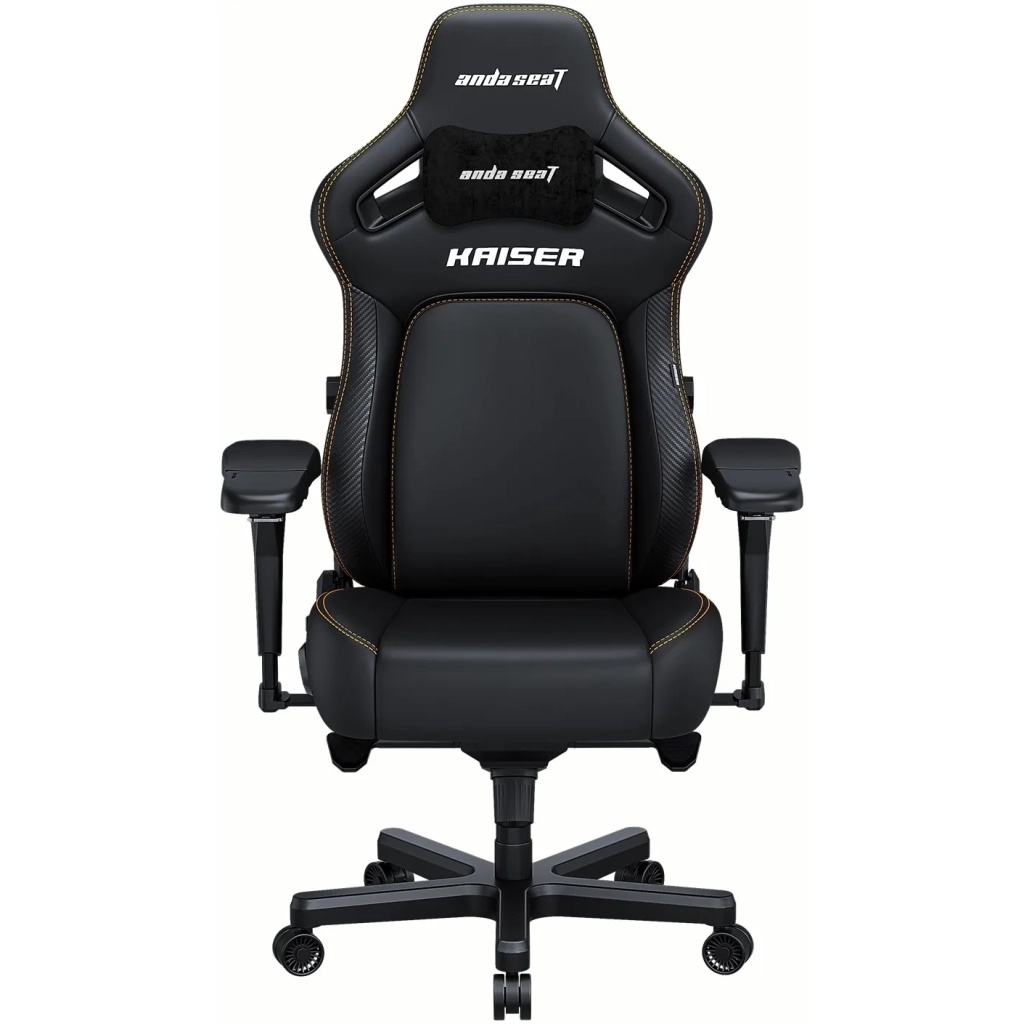Крісло ігрове Anda Seat Kaiser 4 PVC Size XL Black (AD12YDDC-XLL-20-B-PV/C) - зображення 1
