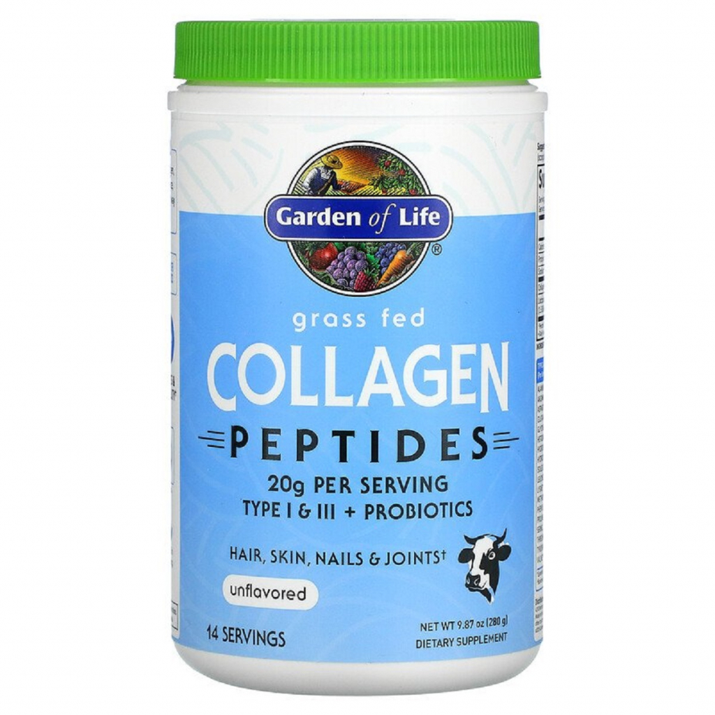 Вітамінно-мінеральний комплекс Garden of Life Порошок колагенових пептидів, Grass Fed Collagen Peptides, 2 (GOL-12457) - зображення 1
