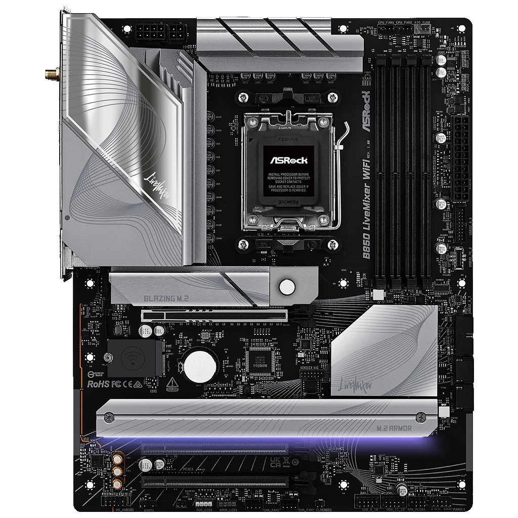 Материнська плата ASRock B850 LIVEMIXER WIFI - зображення 1
