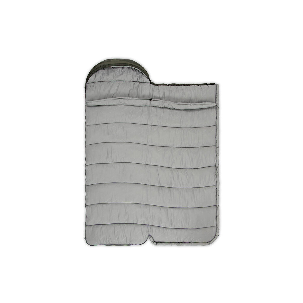 Спальний мішок Naturehike U350 NH20MSD07 Hollow Cotton Left Green (6927595767238-L) - зображення 3
