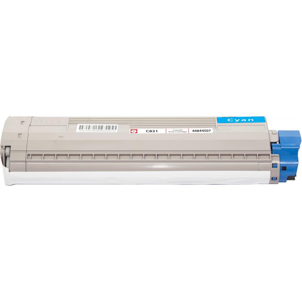 Тонер-картридж BASF OKI C831/841 Cyan, 44844507 (KT-44844507) - зображення 2