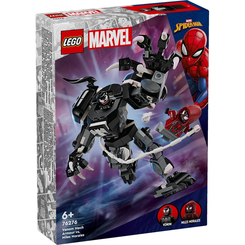 Конструктор LEGO Super Heroes Робот Венома vs. Майлз Моралез 134 деталей (76276) - зображення 1
