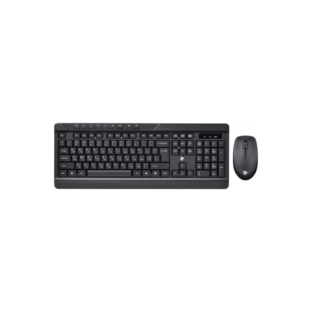 Комплект 2E MK410 Black (2E-MK410MWB) - зображення 1