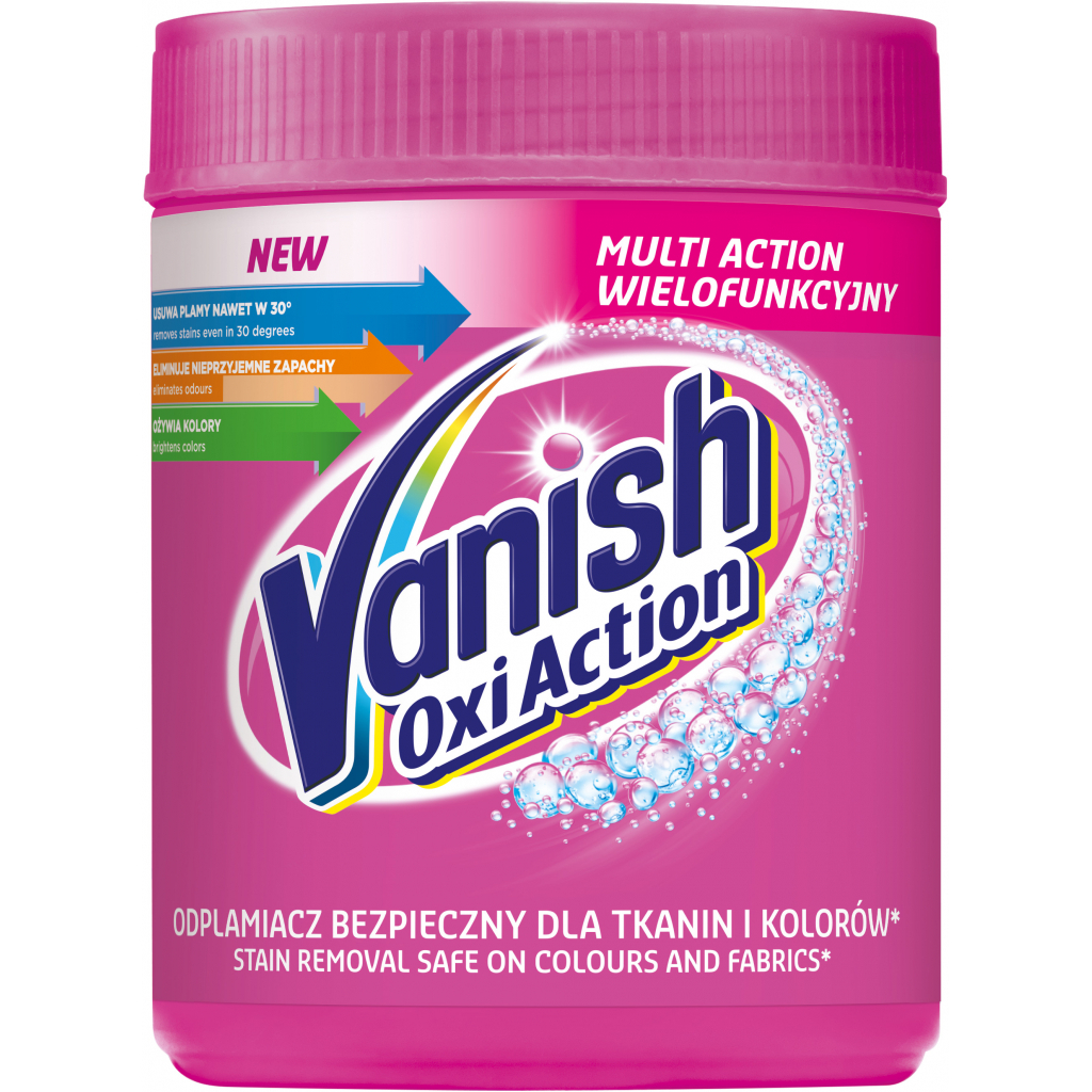 Засіб для видалення плям Vanish Oxi Action 470 г (5900627063165/5900627081725) - изображение 1