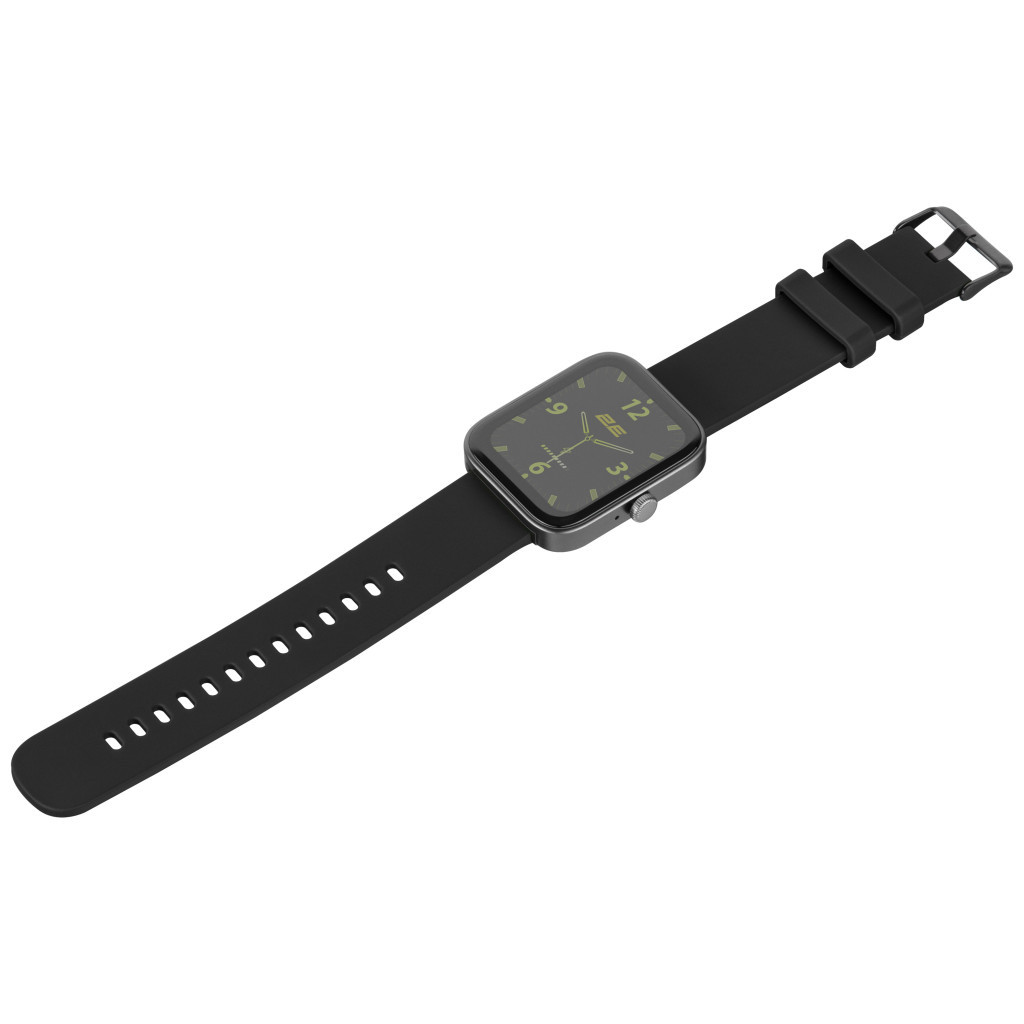 Смарт-годинник 2E Alpha SQ Music Edition 46mm Black (2E-CWW40BK) - зображення 6
