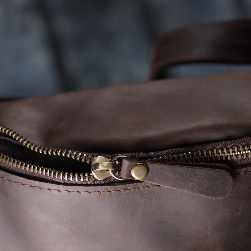 Сумка Shvigel З натуральної шкіри Коричнева (23139) - зображення 11