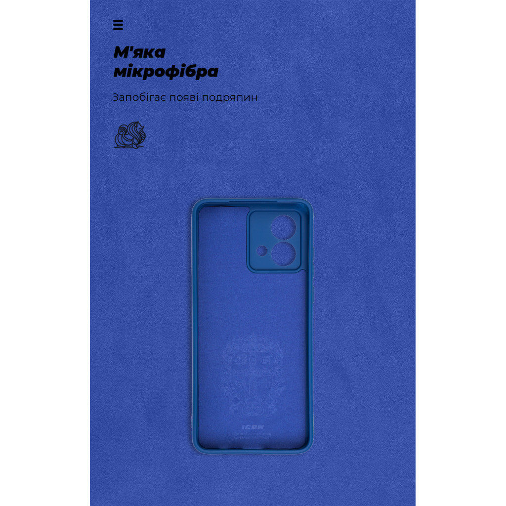 Чохол до мобільного телефона Armorstandart ICON Case Motorola G84 5G Camera cover Dark Blue (ARM77072) - зображення 4
