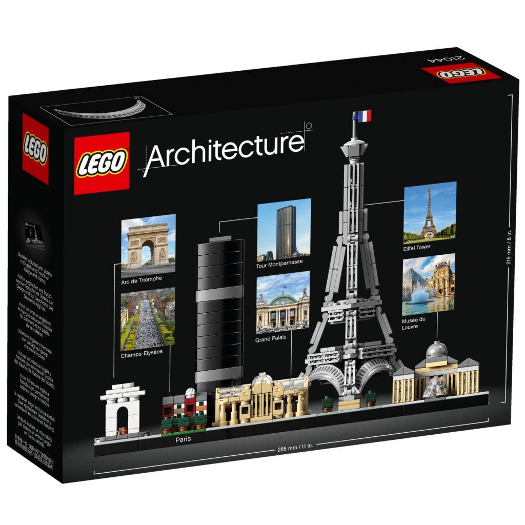 Конструктор LEGO Architecture Париж 649 деталей (21044) - зображення 5