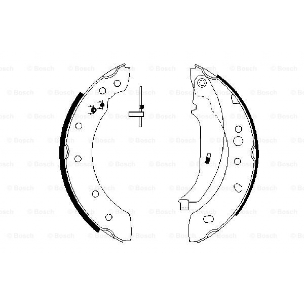 Гальмівні колодки Bosch 0 986 487 672 - зображення 5
