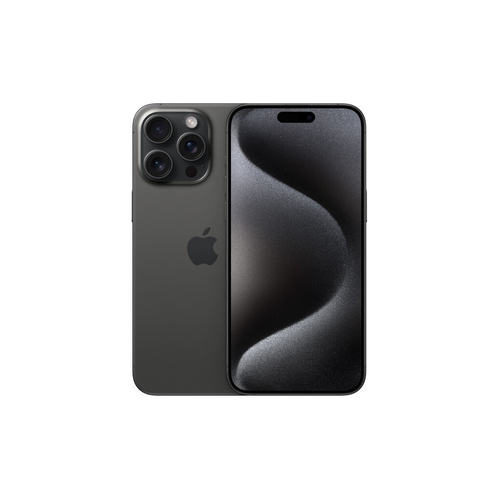 Мобільний телефон Apple iPhone 15 Pro Max 256GB Black Titanium (MU773) - зображення 1