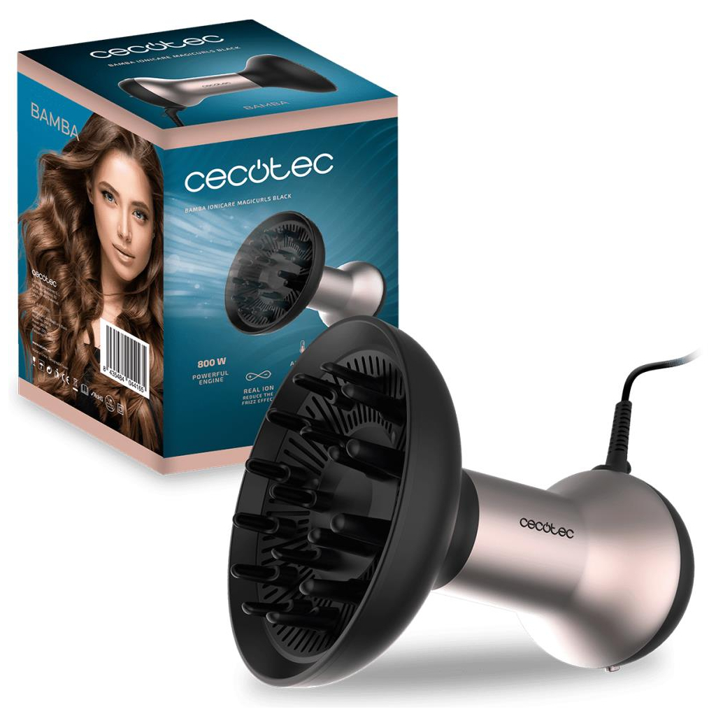 Фен Cecotec Ionicare MagiCurls Black (CCTC-04416) - зображення 1