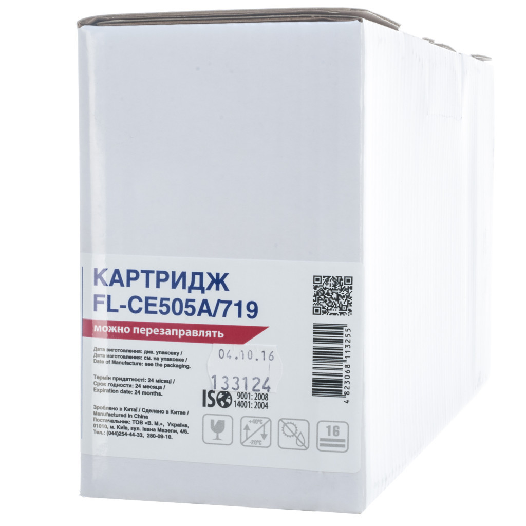Картридж FREE Label HP LJ CE505A/CANON 719 (LJ P2035/2055, LBP6300) (FL-CE505A/719) - зображення 2