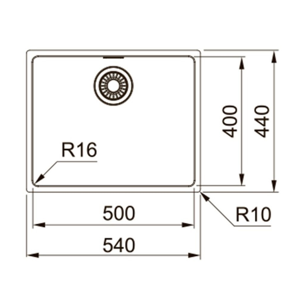 Мийка кухонна Franke 127.0598.747 - зображення 3