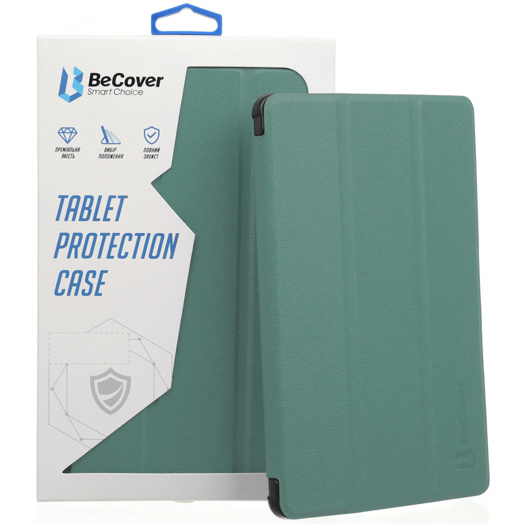 Чохол до планшета BeCover Smart Case Lenovo Tab P11 / P11 Plus Dark Green (706098) - зображення 1