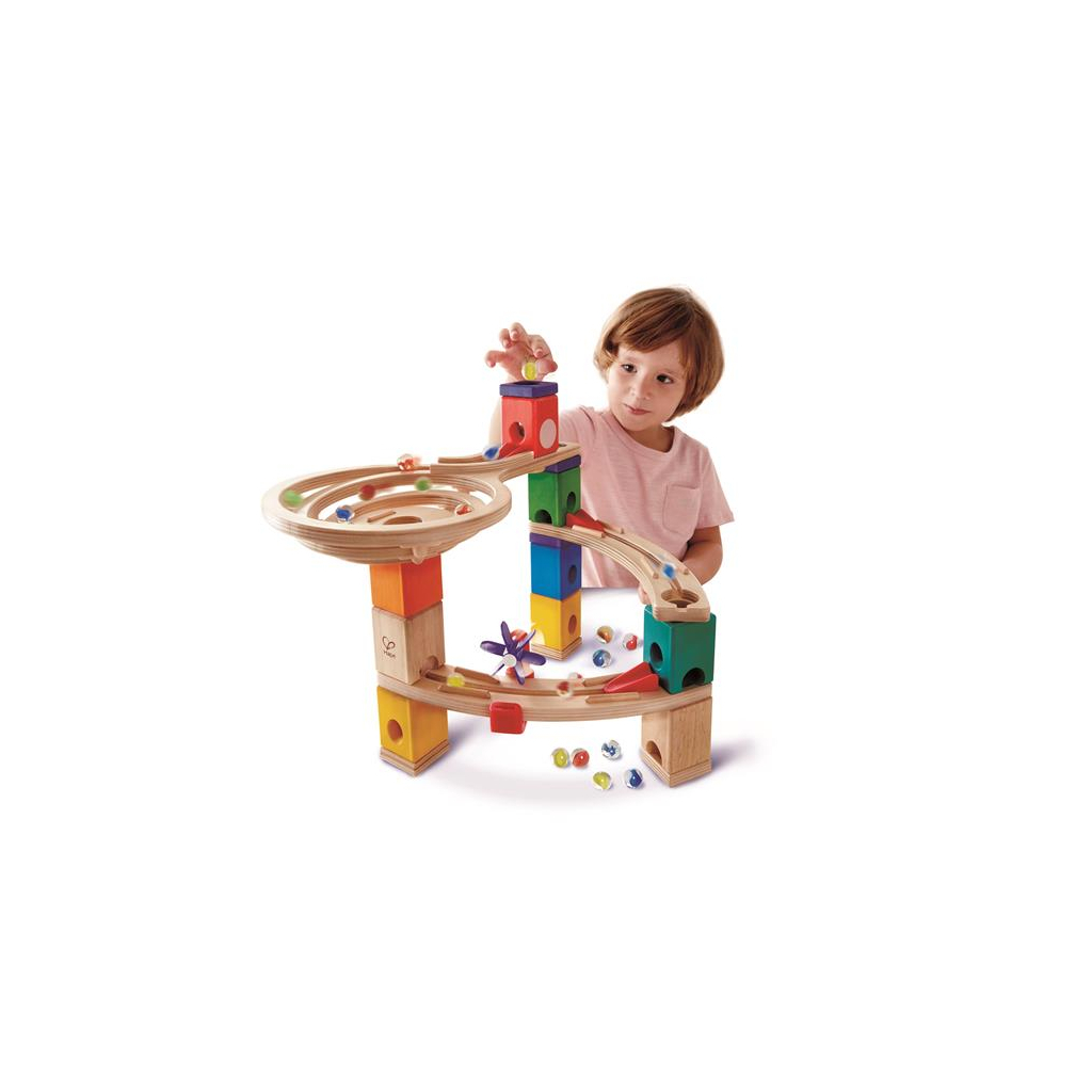 Конструктор Hape лабіринт Quadrilla Гонка до фінішу 58 елементів (E6021) - зображення 1