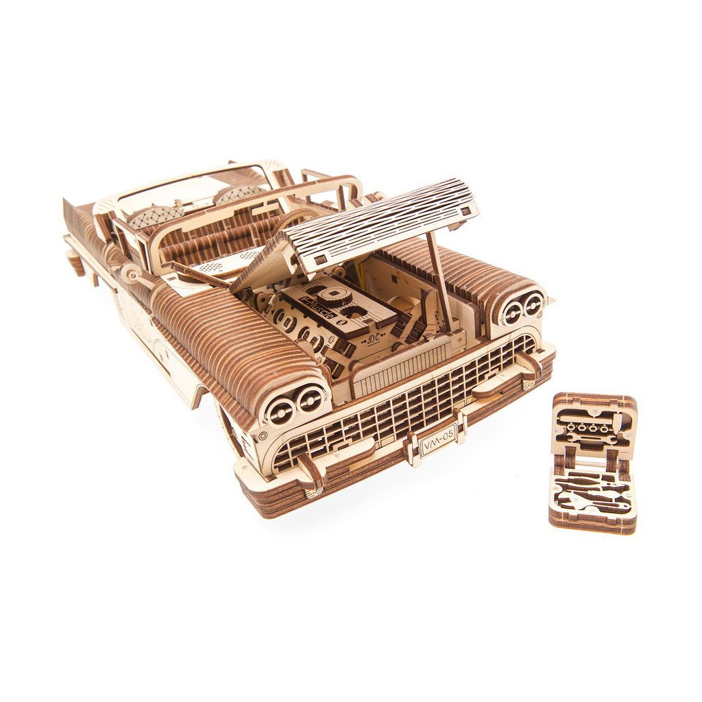 Конструктор Ugears Кабріолет мрії VM-05 (70073) - зображення 9