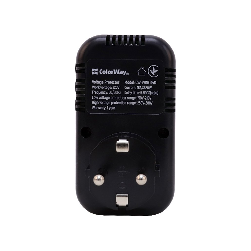 Реле напруги ColorWay CW-VR16-04D - зображення 5