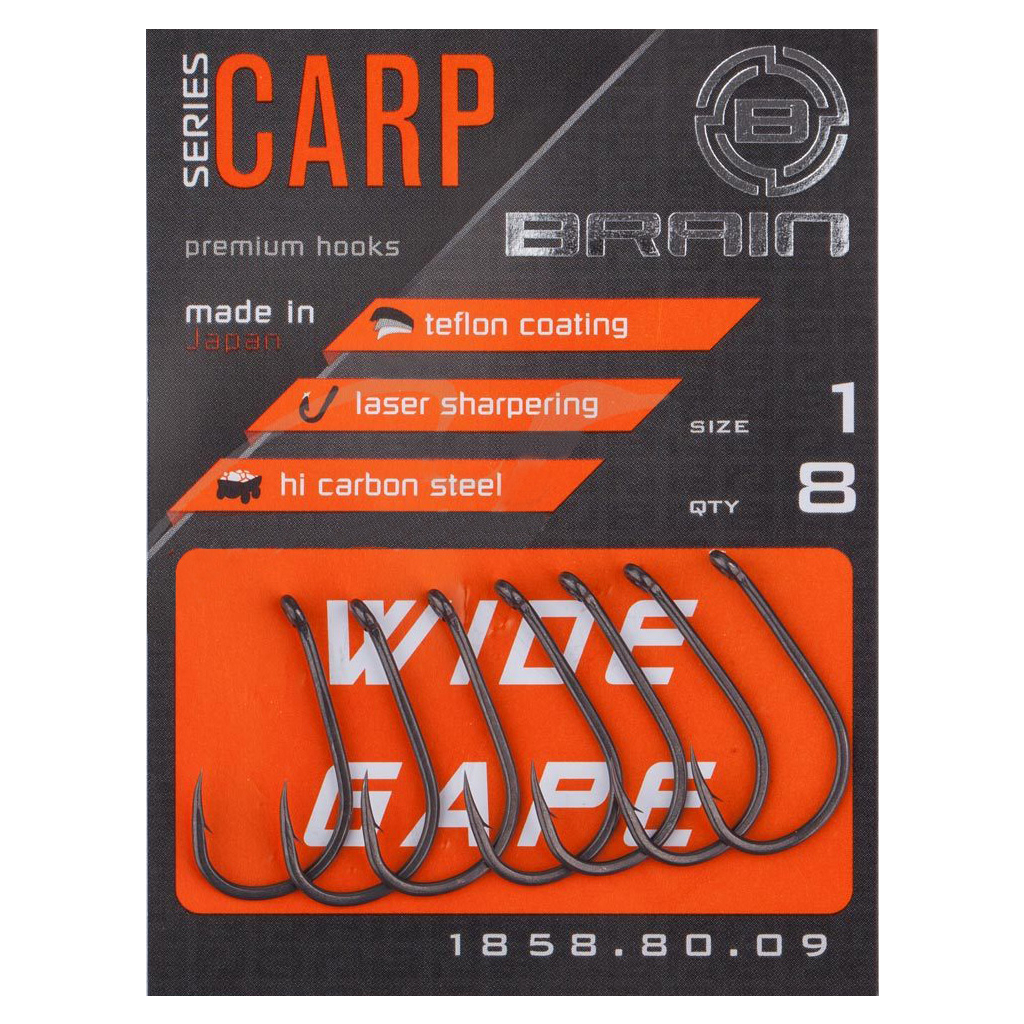 Гачок Brain Wide Gape 01 (8 шт/уп) (1858.80.09) - зображення 2