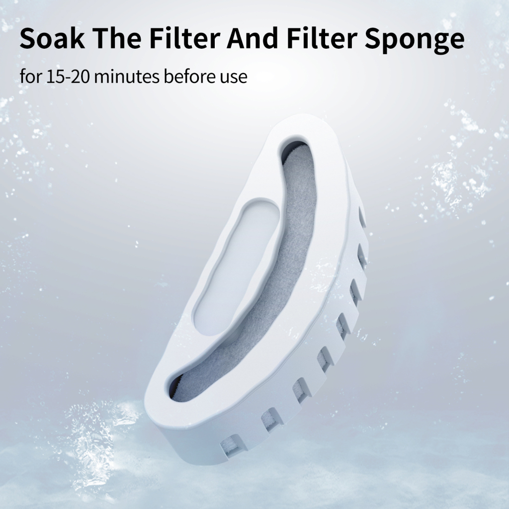 Універсальний посуд для тварин Uahpet Поїлка Glow Wireless Pet Fountain (UYSJ05QD) - изображение 10