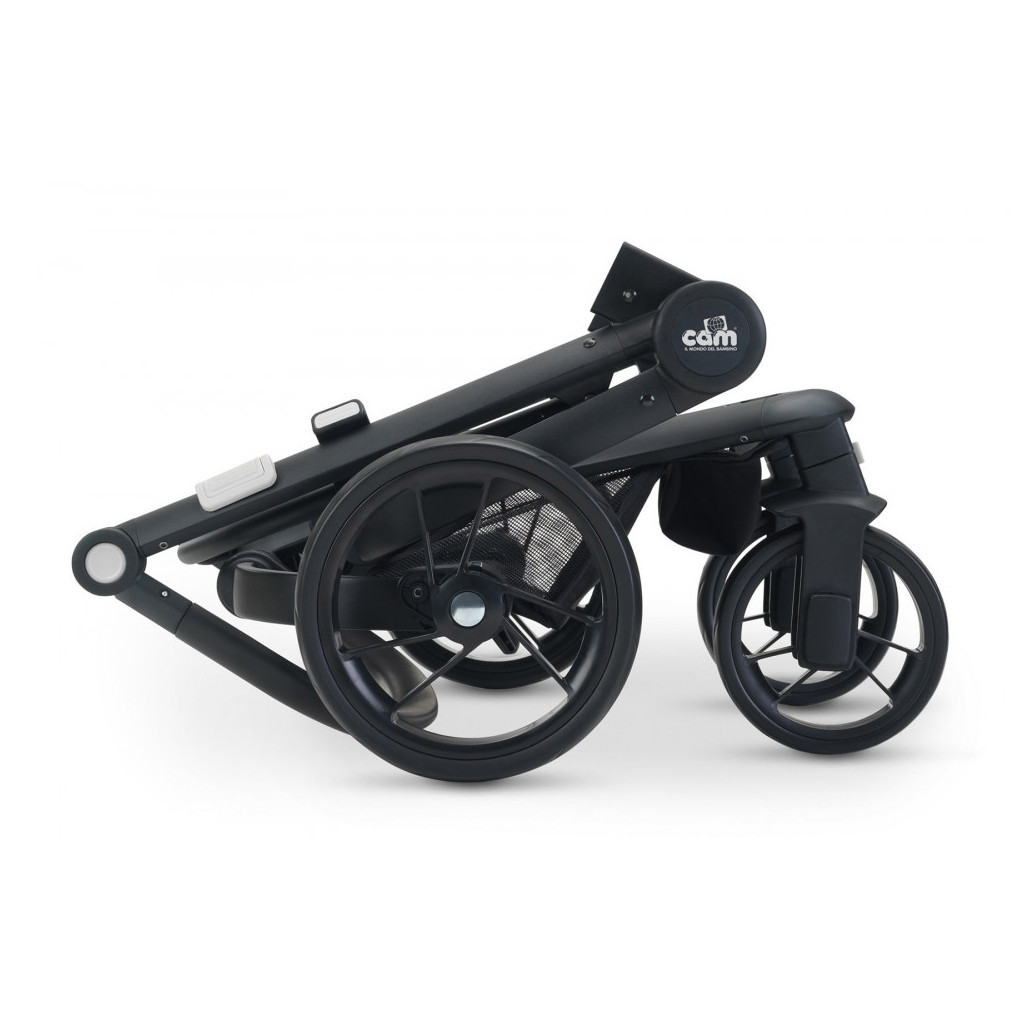 Коляска Cam 3 в 1 Taski Fashion темно-сірий (912/794) - зображення 12