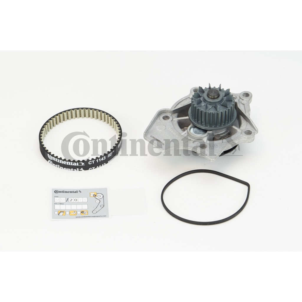 Комплект ременя ГРМ з помпой CONTITECH CT1143WP1 - зображення 1