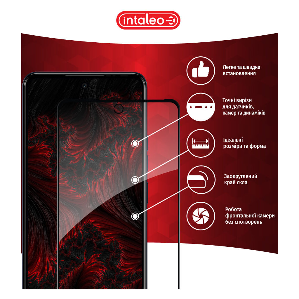 Скло захисне Intaleo Full Glue Tecno Spark 10 Pro (1283126580628) - зображення 6