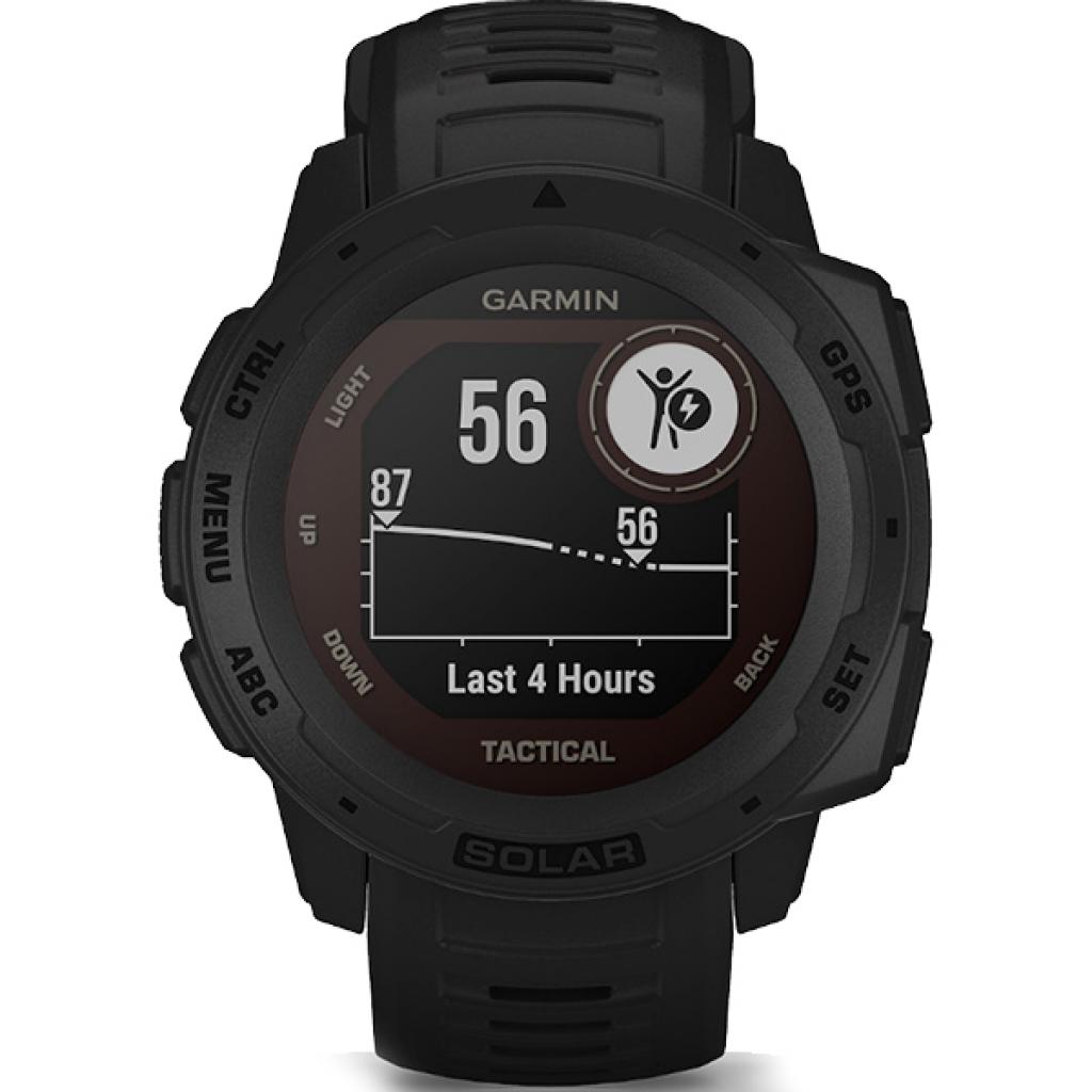 Смарт-годинник Garmin Instinct Solar, Tactical Edition, Black (010-02293-03) - зображення 6