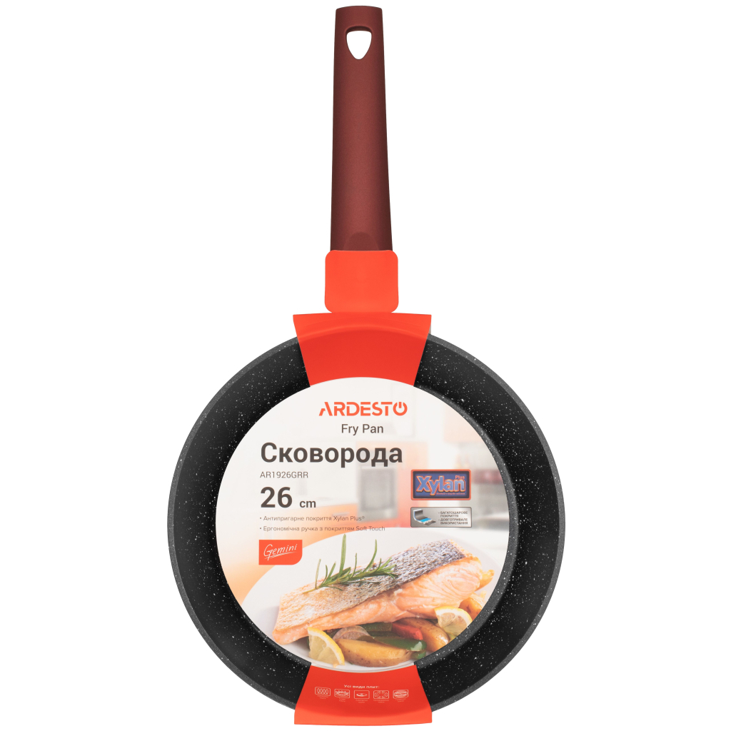Сковорода Ardesto Gemini Molise 26 см Red (AR1926GRR) - зображення 3