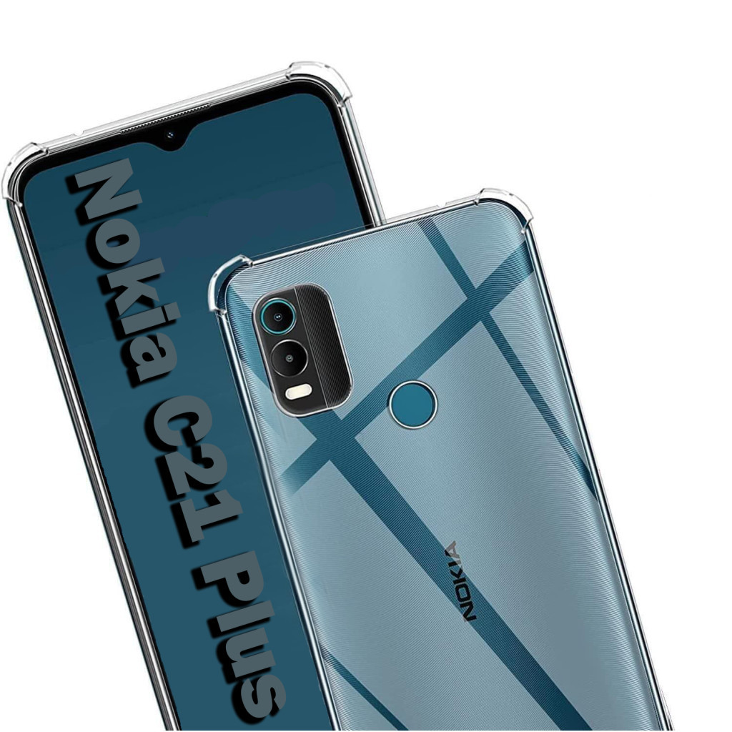 Чохол до мобільного телефона BeCover Anti-Shock Nokia C21 Plus Clear (707571) - зображення 1
