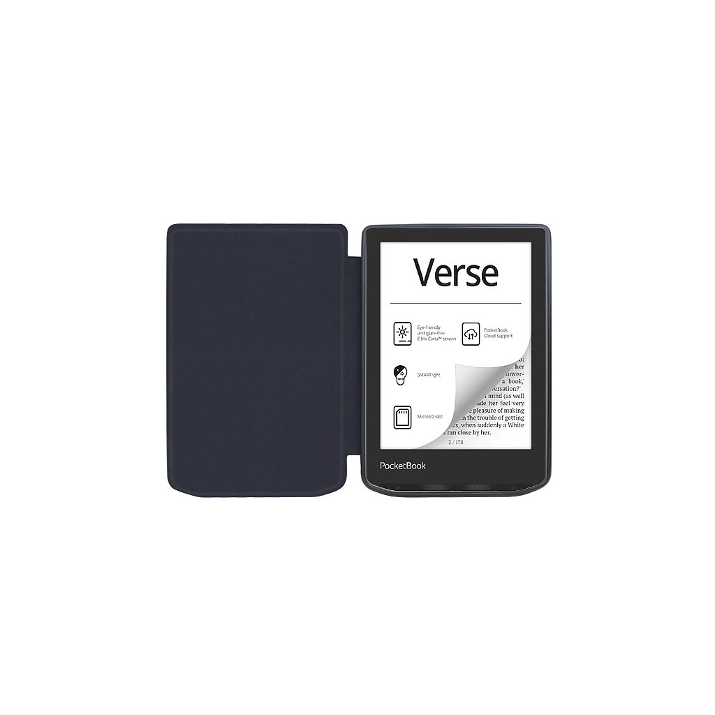 Чохол до електронної книги BeCover Smart Case PocketBook 629 Verse / 634 Verse Pro 6" Dusk (710976) - зображення 6