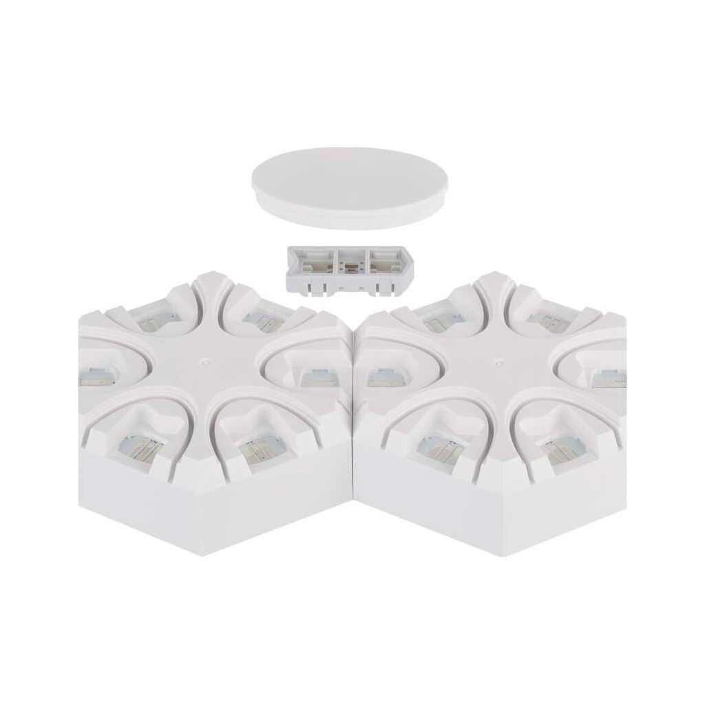 Світильник EMOS ZIW426R HEXAGON 6 light panels RGBIC WiFi (ZIW426R) - зображення 8