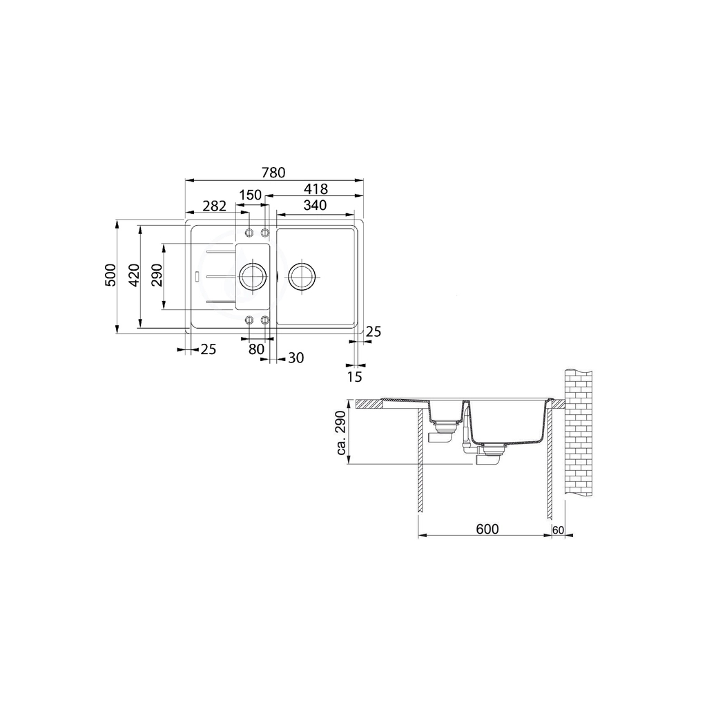 Мийка кухонна Franke Basis BFG 651-78 (114.0667.448) - зображення 2