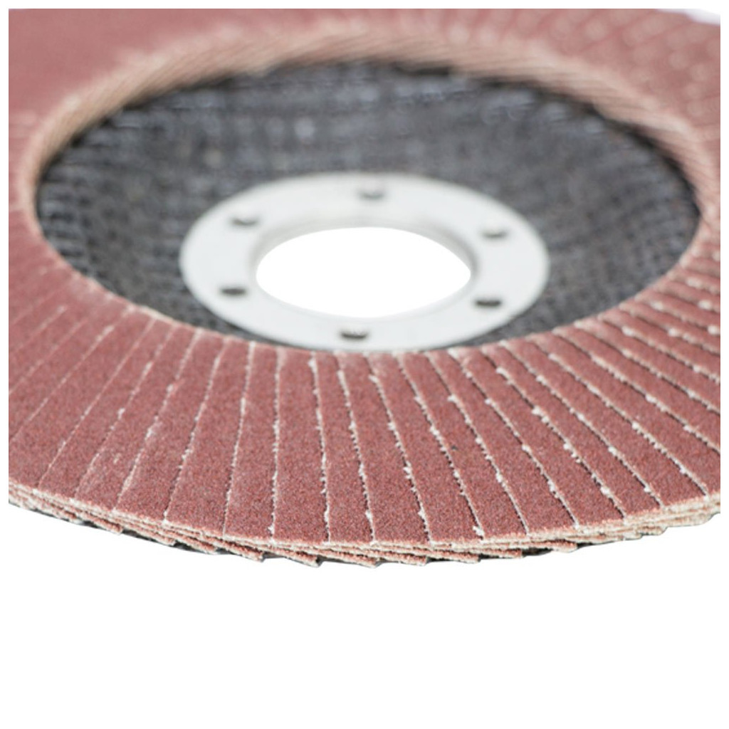 Круг зачистний Sigma пелюстковий торцевий Т29 (конічний) 125мм P150 (9172671) - зображення 4