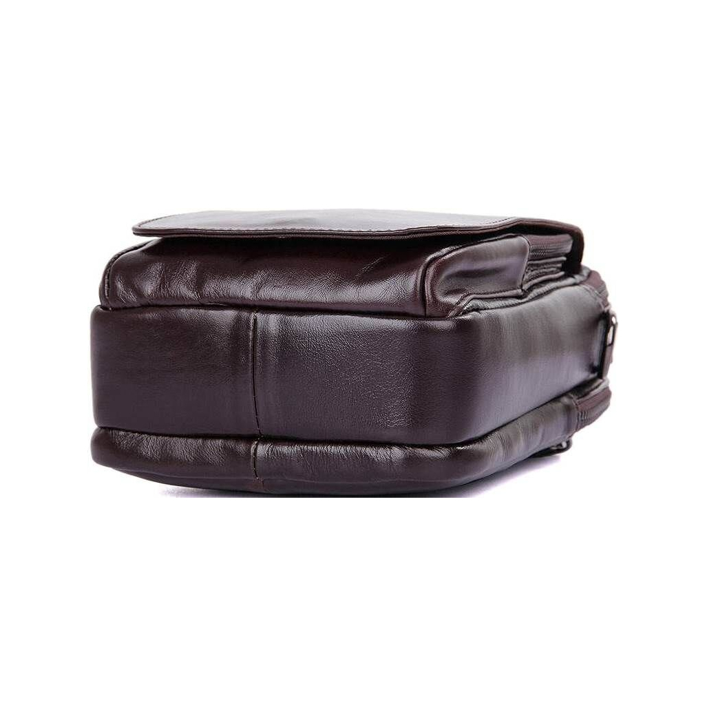 Сумка Vintage З натуральної шкіри Коричнева (14544) - зображення 7